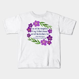 All the Daughters and Brothers Kids T-Shirt